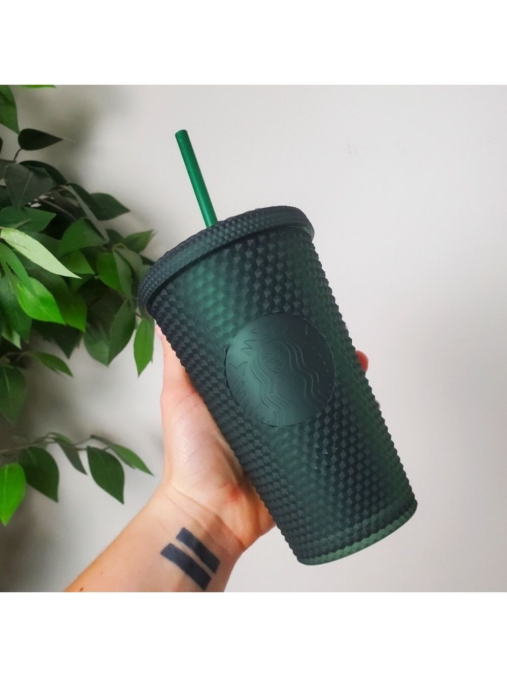 Starbucks Green Studded Tumbler Grande 16 oz